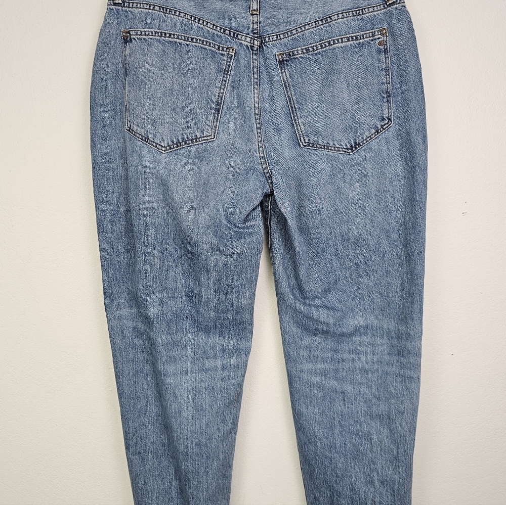 Madewell The Slouchy Boyjean High Rise Relaxed Jeans Rubyvale Wash Sz 32 EUC - Picture 7 of 12